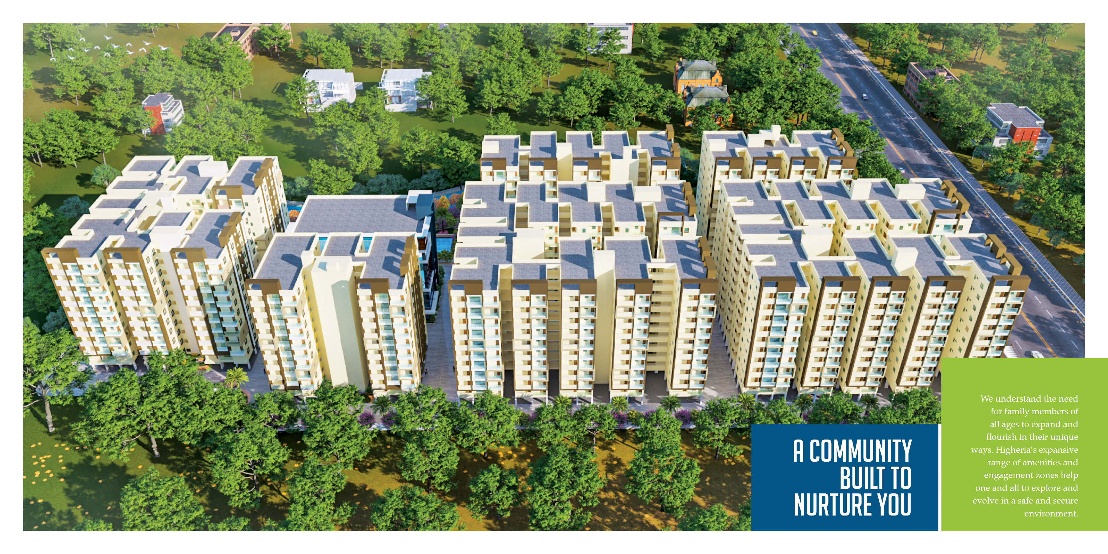 APR Praveen's Higheria – Aerial View