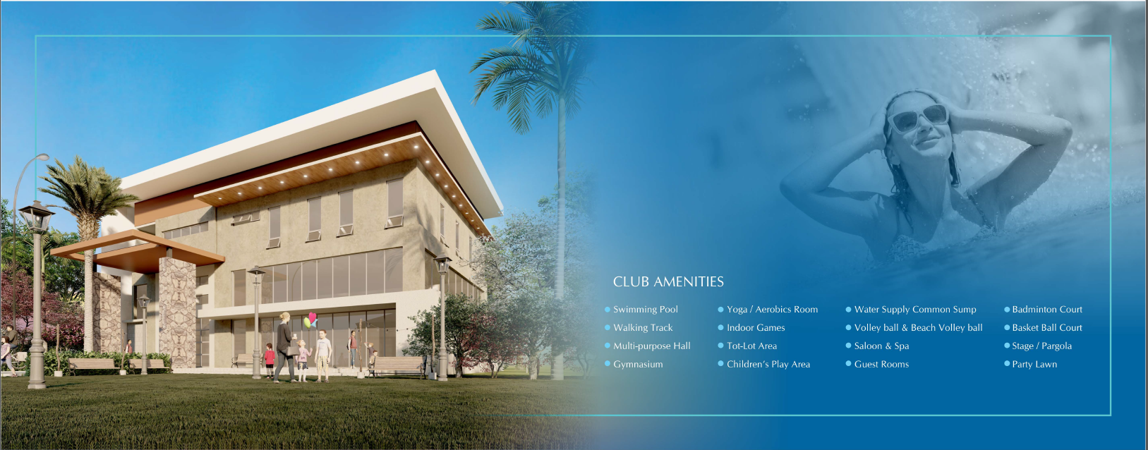 Kundan County Gate Entrance & Clubhouse